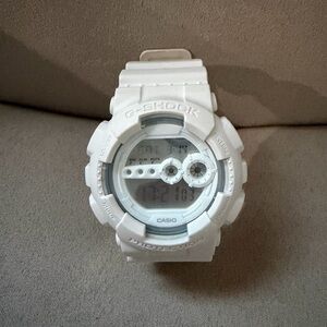 G-Shock Men’s White GD-100WW Watch